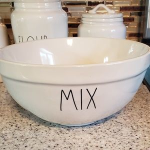 Rae Dunn large "mix" mixing bowl